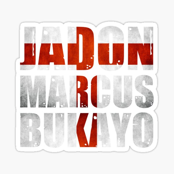 Artikel-Vorschau von Jadon und Marcus und Bukayo, designt und verkauft von kader85.