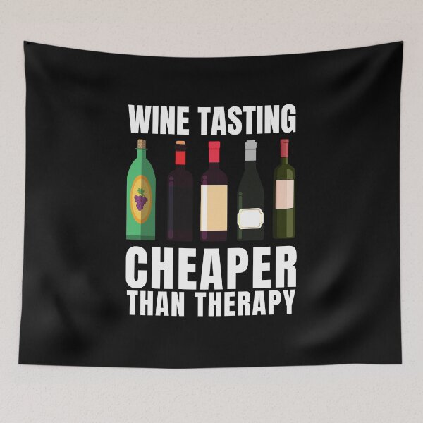 Artikelvorschau, Weinprobe günstiger als Therapie entworfen und verkauft von Crafty-Mornings.