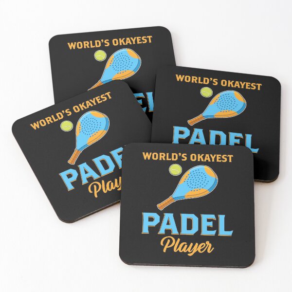 Item preview, Funny Paddleball World's Okayest Padel Player print designed and sold by jakehughes2015.