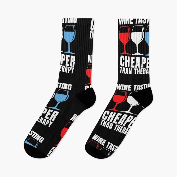 Item preview, Wine Tasting Cheaper Than Therapy designed and sold by Crafty-Mornings.