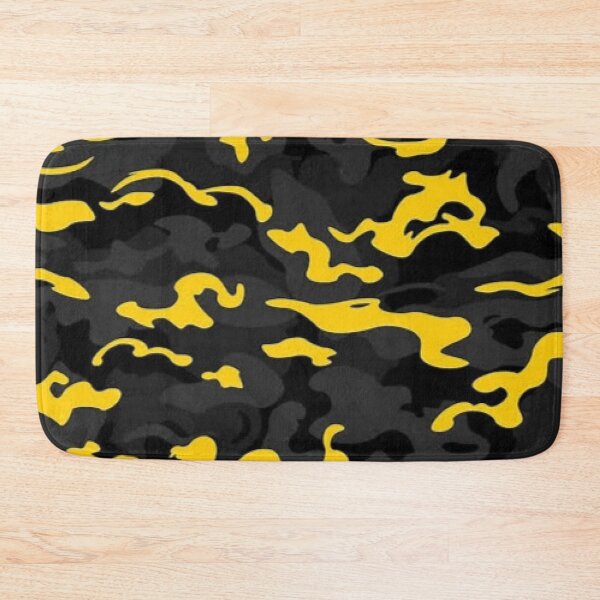 Item preview, Black and yellow  Camouflage  designed and sold by WorldGalore21.