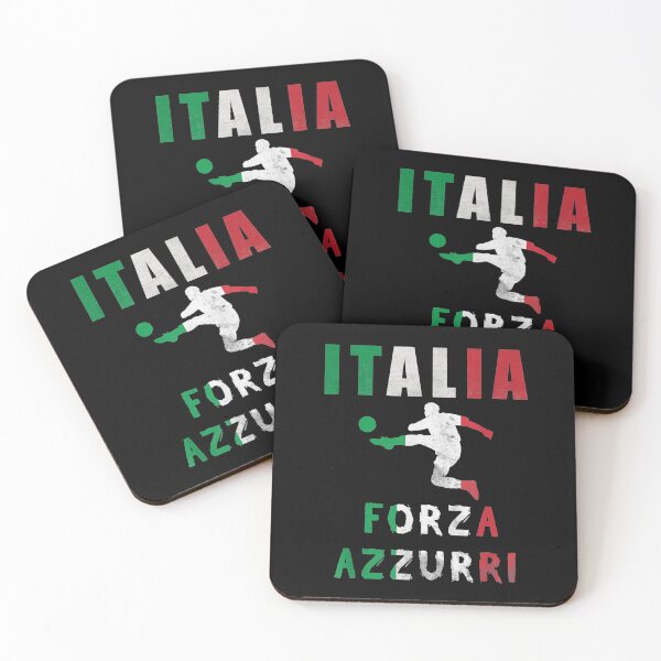 Item preview, Italian flag Italy jersey Forza Azzuri Italia soccer designed and sold by FelixRiojas.