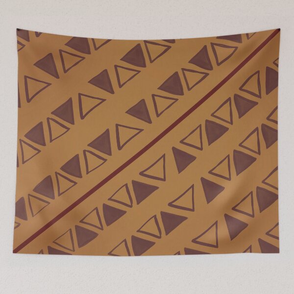 Item preview, Brown Triangles designed and sold by MelonMellow.