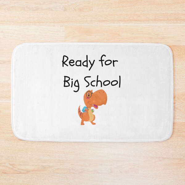 Item preview, Ready for Big School Dino designed and sold by Xpressnme.