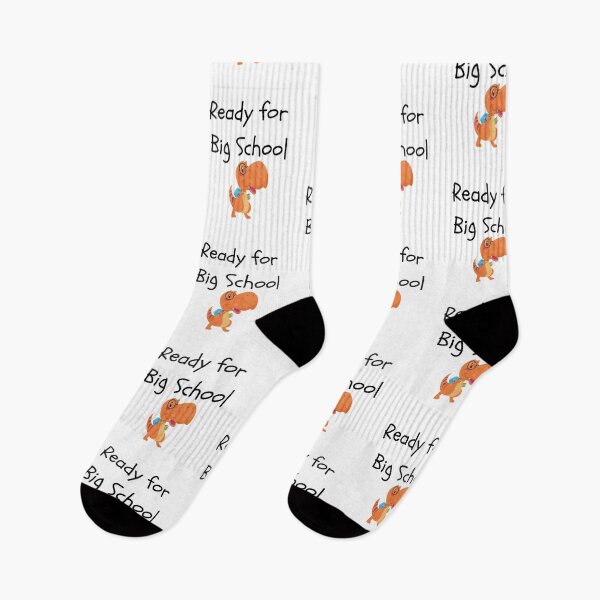 Item preview, Ready for Big School Dino designed and sold by Xpressnme.