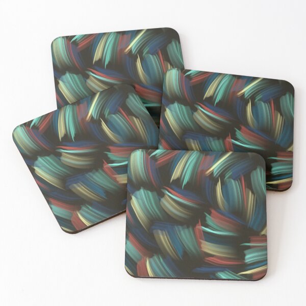 Item preview, Bright Colorful Ocean Inspired Abstract Art designed and sold by hopecope.