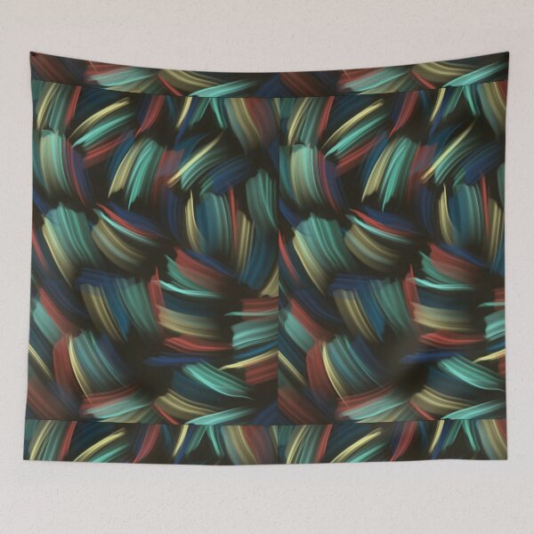 Item preview, Bright Colorful Ocean Inspired Abstract Art designed and sold by hopecope.