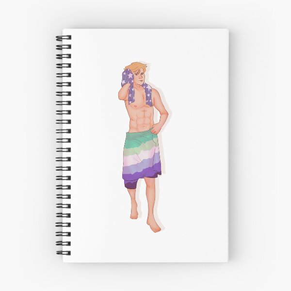 Item preview, Steve wearing a mlm gay flag designed and sold by Flurrrmp.