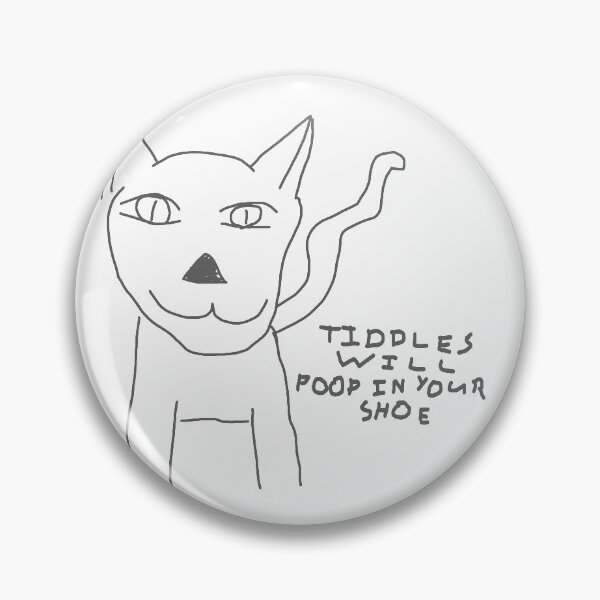 Item preview, Tiddles loves to poop in your shoe designed and sold by ImportantArt.