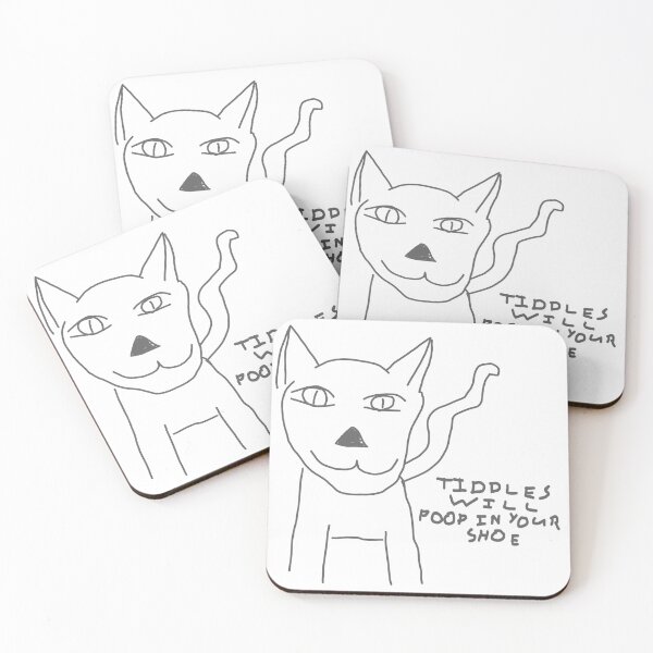 Item preview, Tiddles loves to poop in your shoe designed and sold by ImportantArt.