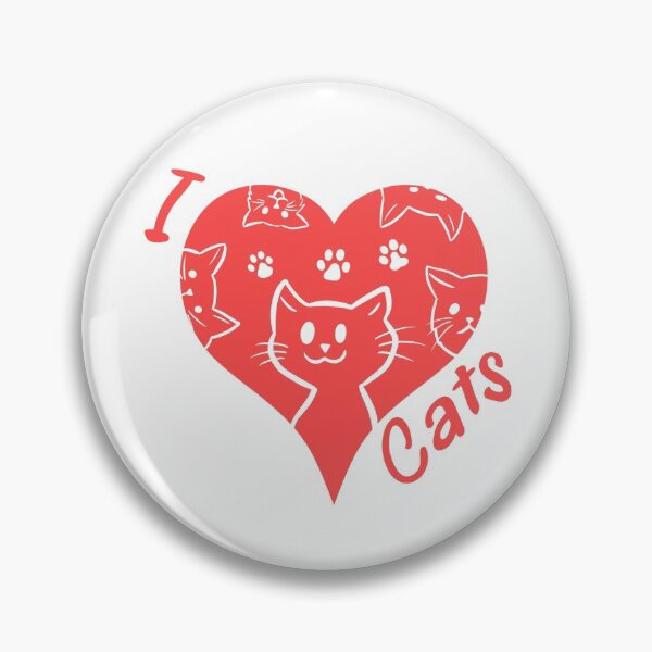 Item preview, I Love Cats designed and sold by Abby Morin.