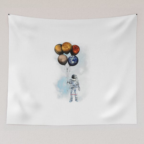 Item preview, Astronaut with Planet baloons designed and sold by Space--X.
