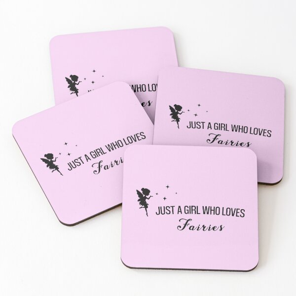 Item preview, Just A Girl Who Loves Fairies designed and sold by Alisigner.