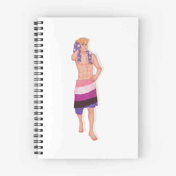 Item preview, Steve wearing a gender fluid flag designed and sold by Flurrrmp.
