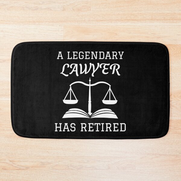 Item preview, A Legendary Lawyer Has Retired designed and sold by Studioapartment.