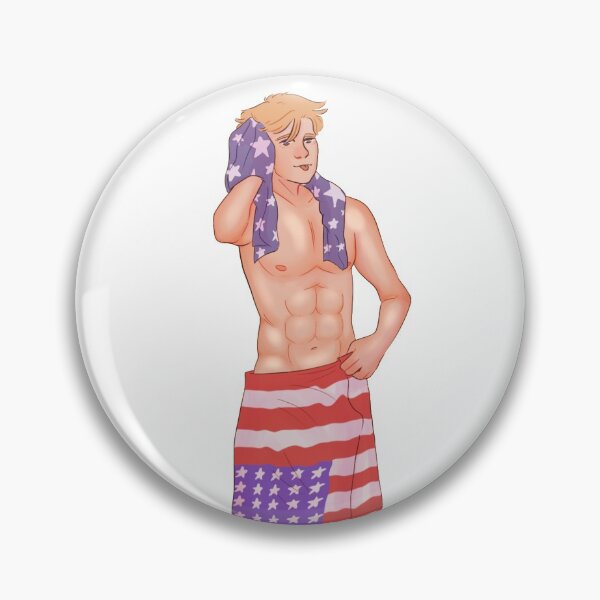 Item preview, Steve wearing an American flag designed and sold by Flurrrmp.