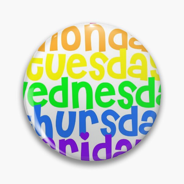 Item preview, Days of week designed and sold by punke designs.