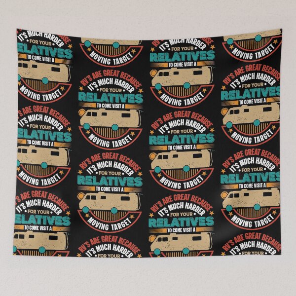 Item preview, Rv's Are Moving Targets For Relatives | Funny Camper Road Trip designed and sold by GravitiTees.