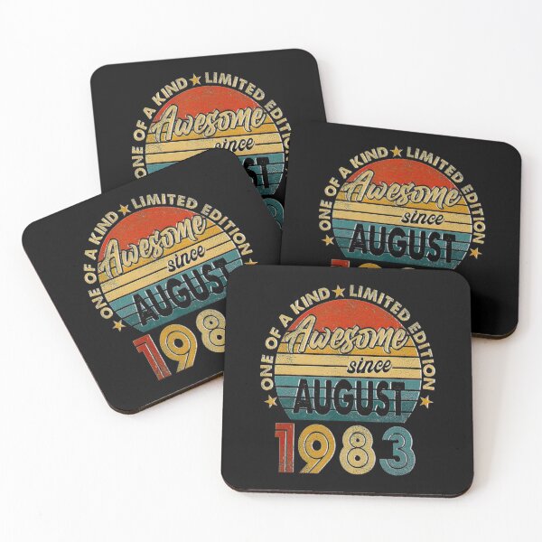 Item preview, 38 Years Old 38th Birthday Men Awesome Since August 1983 designed and sold by BargerStore.