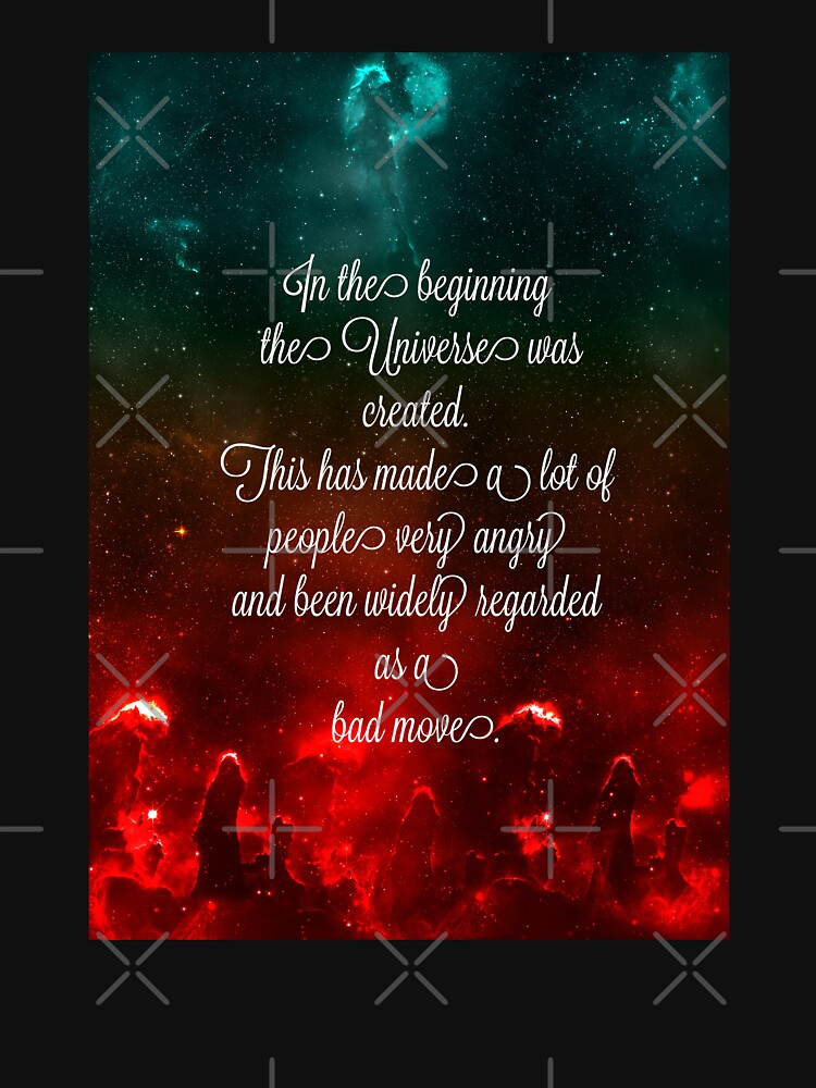 Hitchhiker's Guide Quote by StilleSkygger