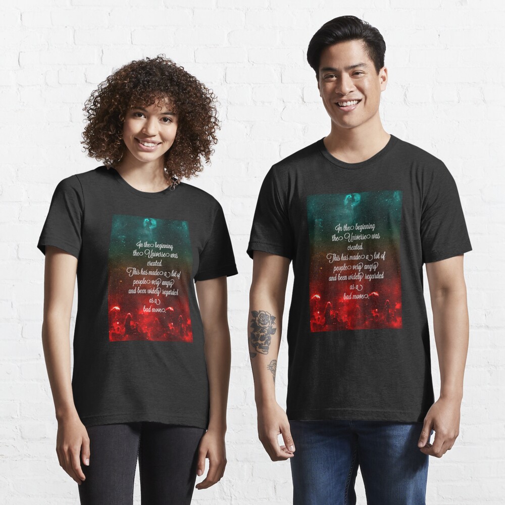 Hitchhiker's Guide Quote Essential T-Shirt