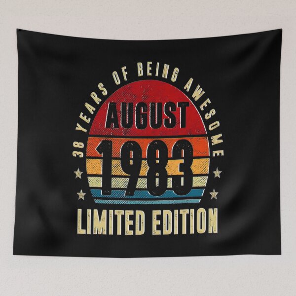 Item preview, 38 Years Old Men 38th Birthday Awesome Since August 1983 designed and sold by BargerStore.