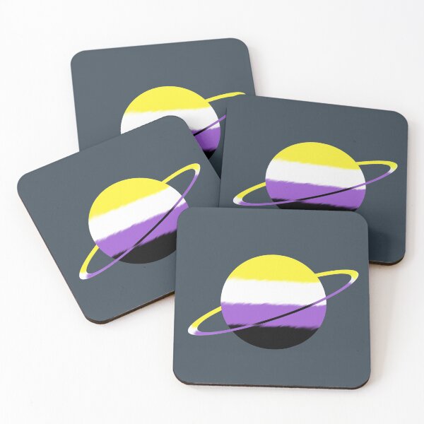 Item preview, Enby Pride Planet designed and sold by Empcaesar.