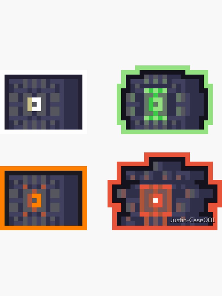 "Risk of Rain Command Chests" Sticker by JustinCase001 Redbubble