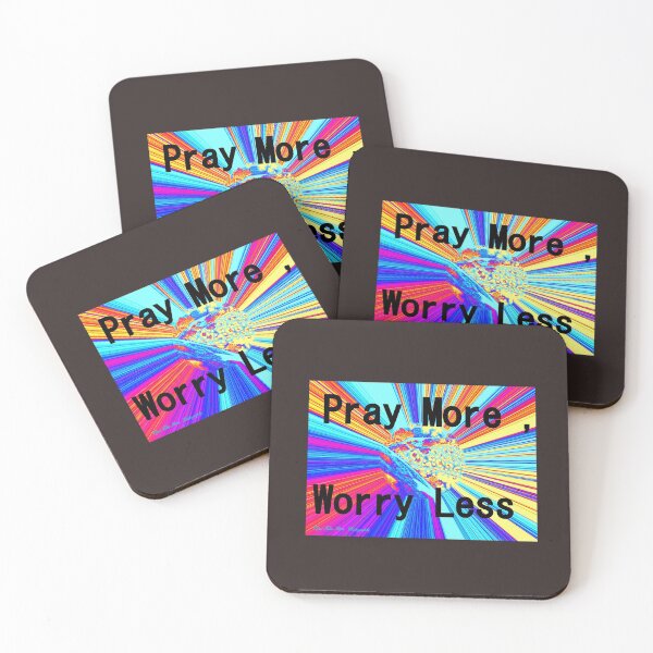 Item preview, RELIGOUS  INSPIRATIONAL  'PRAY MORE , WORRY LESS " designed and sold by Opalbluerose.