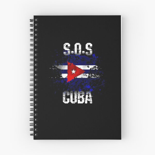 Item preview, Distressed SOS Cuba - Cuban Flag  designed and sold by omerherbert.
