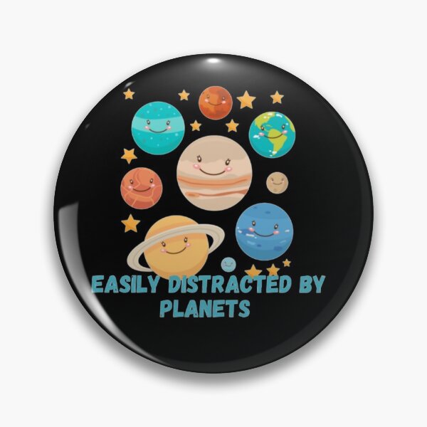 Item preview, Easily distracted by planets  designed and sold by smrithi2936.