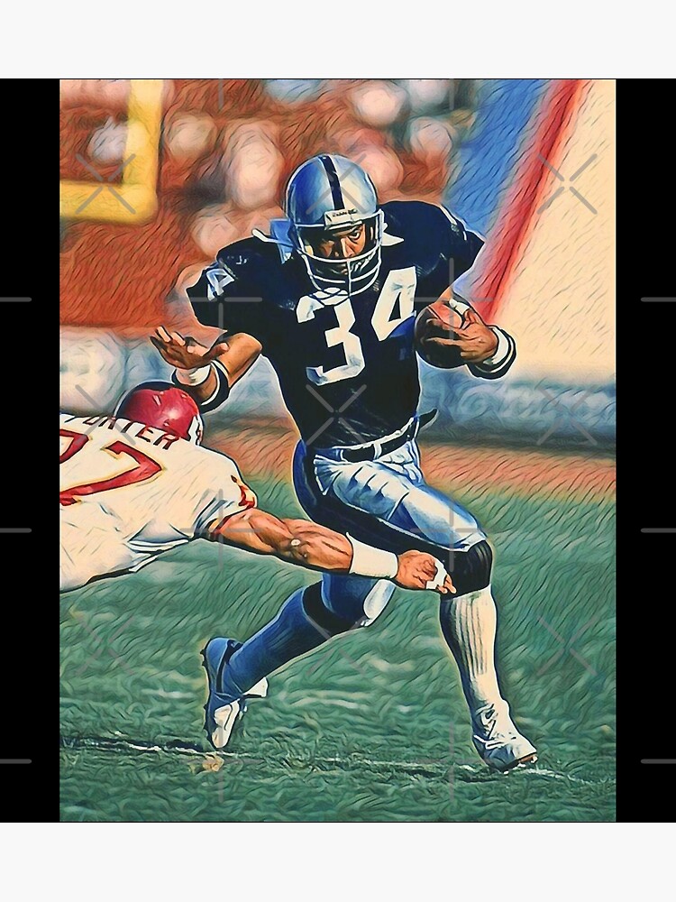  Bo Jackson Poster Print, American Football Wall Art