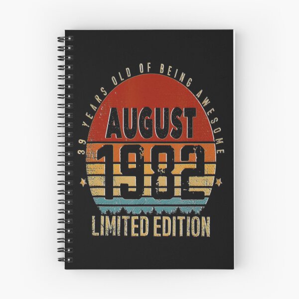 Item preview, 39th Birthday 39 Years Old Vintage 1982 Born In August 1982 designed and sold by BargerStore.