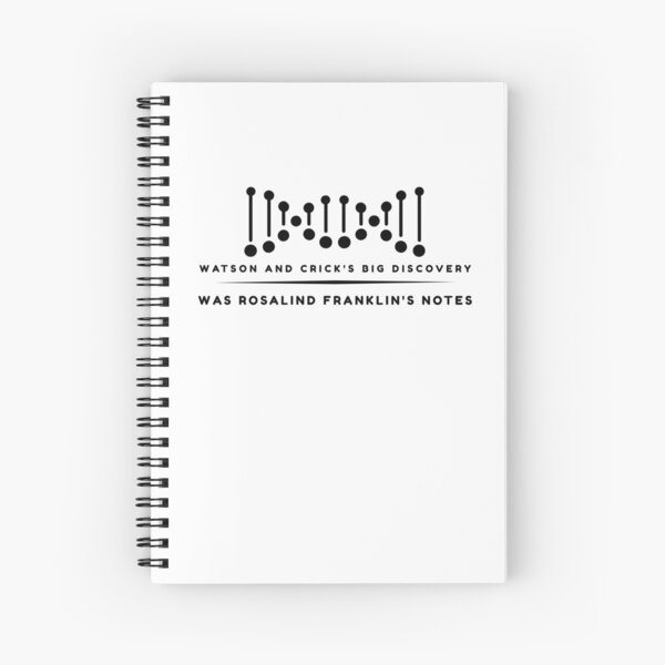 Rosalind Franklin's Notes Spiral Notebook