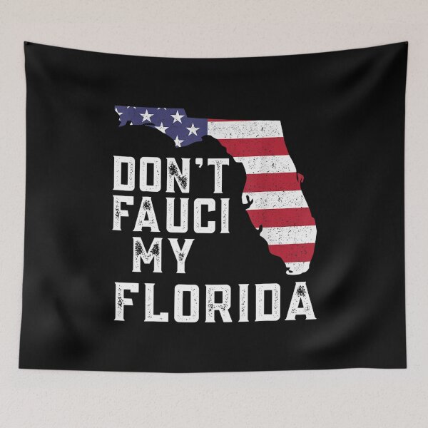 Item preview, Don't Fauci My Florida 2024 Map Vintage designed and sold by omerherbert.
