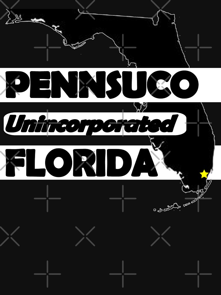 Thumbnail 7 of 7, Classic T-Shirt, PENNSUCO, FLORIDA UNINCORPORATED designed and sold by Michael Branco.