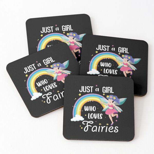 Item preview, Just A Girl Who Loves Fairies designed and sold by Alisigner.