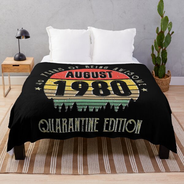 Item preview, 40 Years Being Awesome August 1980 Quarantine Edition designed and sold by BargerStore.