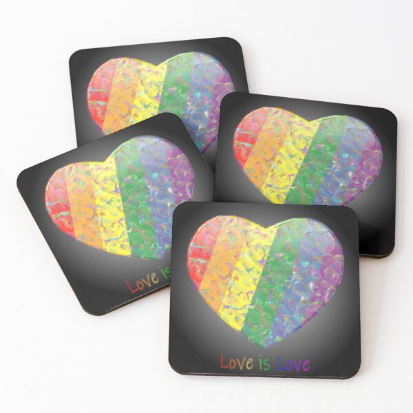 Item preview, Rainbow Heart 4 designed and sold by Jim Marjoram.