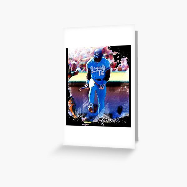 Bo Jackson Royals baseball card mosaic Greeting Card for Sale by  CenCalSports