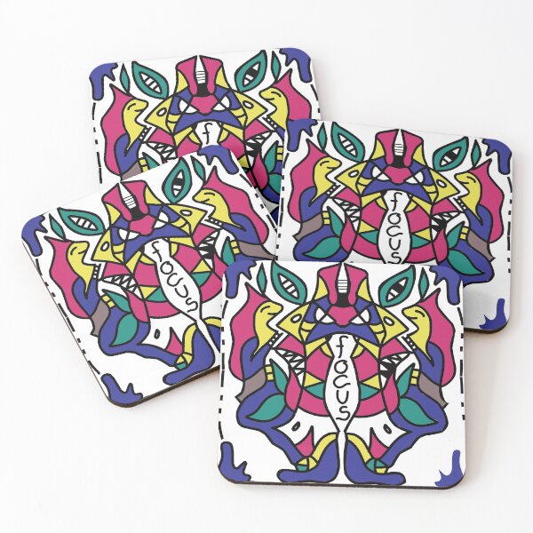 Item preview, Focus Cat Doodle Art Colored designed and sold by R4CProject.