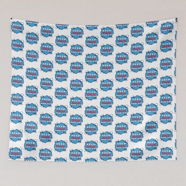 Item preview, Keep Calm And Eat designed and sold by Sarcasome.