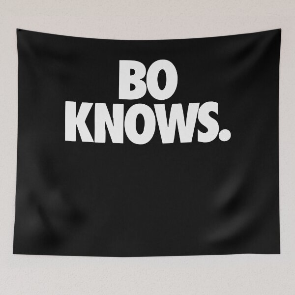 Item preview, Bo knows white text designed and sold by StewartDonna.