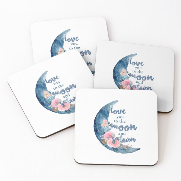 Item preview, love you to the moon and saturn seven designed and sold by lovely-lyrics.