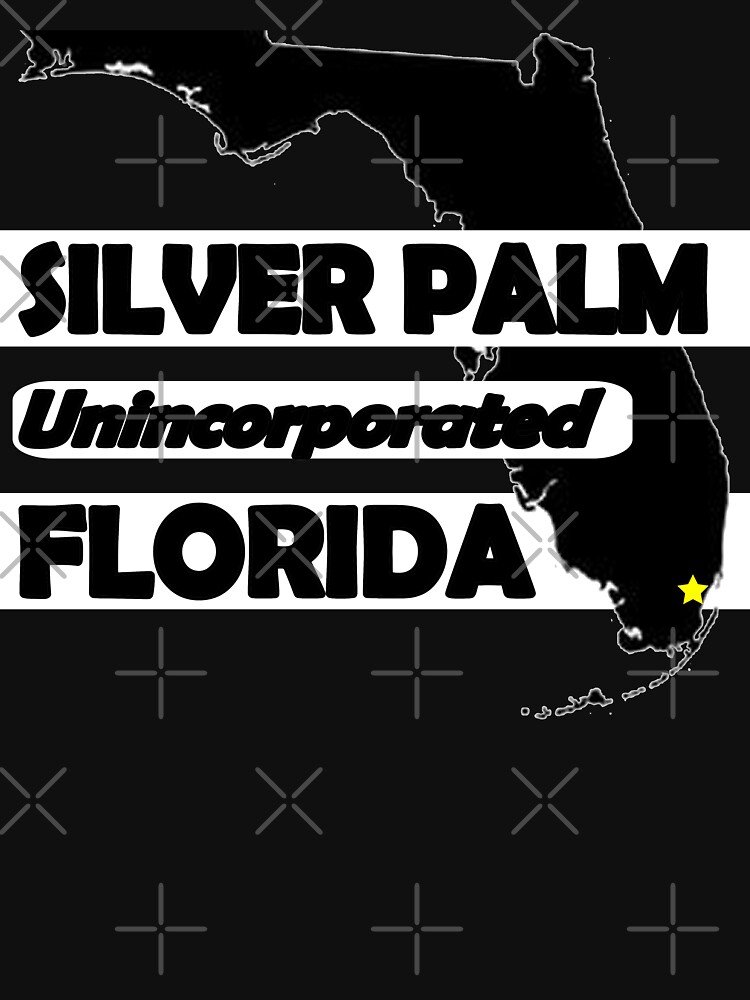 Artwork view, SILVER PALM, FLORIDA UNINCORPORATED designed and sold by Michael Branco