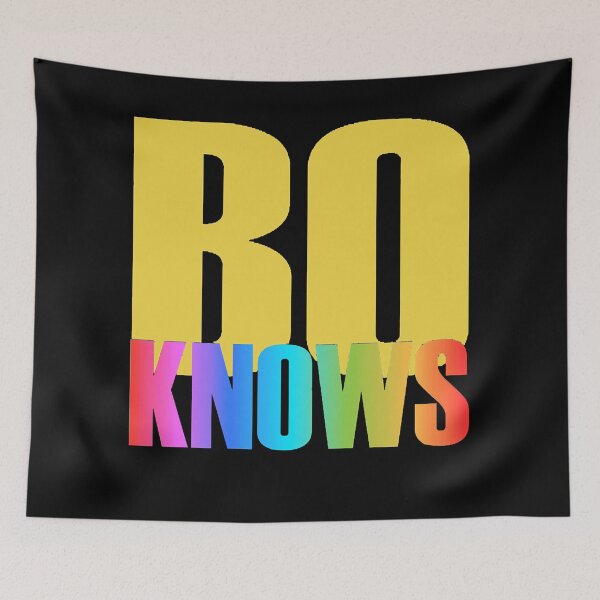 Item preview, Bo knows colorful text designed and sold by StewartDonna.