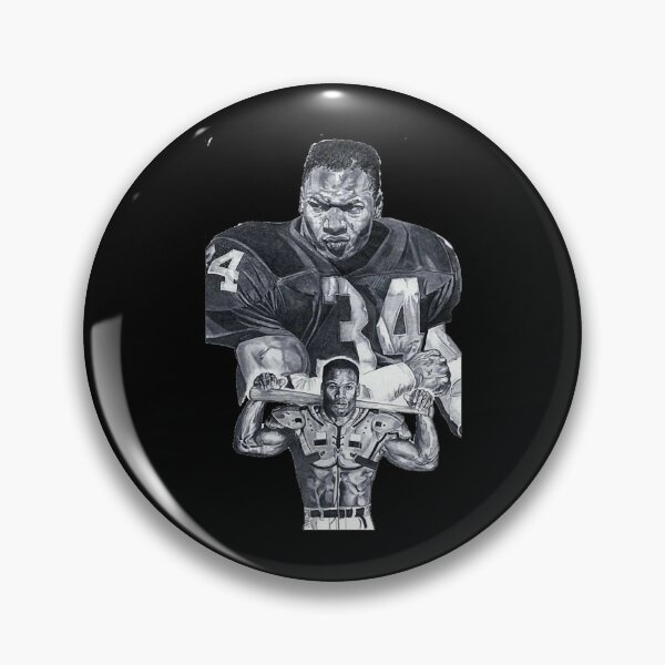 Item preview, bo knows football baseball black and white art designed and sold by StewartDonna.