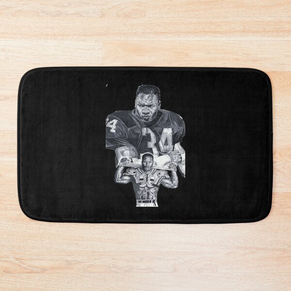 Item preview, bo knows football baseball black and white art designed and sold by StewartDonna.