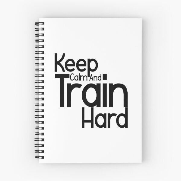 Item preview, Keep Calm And Train Hard designed and sold by Mohammed Sohail Khan.