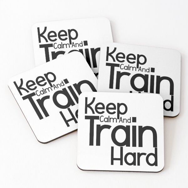 Item preview, Keep Calm And Train Hard designed and sold by Mohammed Sohail Khan.